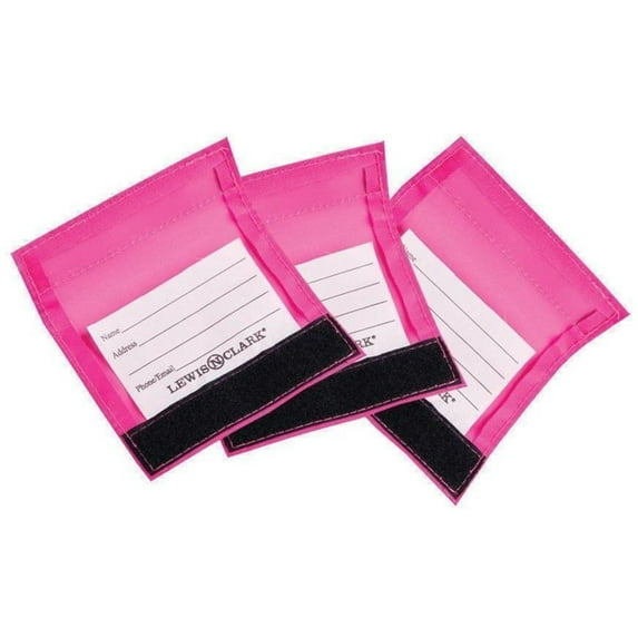 3-pack Luggage ID Handle Wrap Multi-Colored