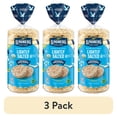 thumbnail image 1 of (3 pack) Lundberg Organic Brown Rice Cakes, Lightly Salted, Vegan, Gluten-Free, 7.1 Ounces, 1 of 8