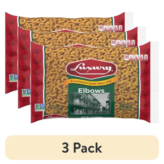 (3 pack) Luxury 32 oz Elbow Macaroni