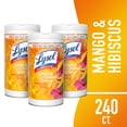 thumbnail image 1 of (3 pack) LYSOL® Disinfecting Wipes - Brand New Day™ Mango & Hibiscus 80 ct., 1 of 17
