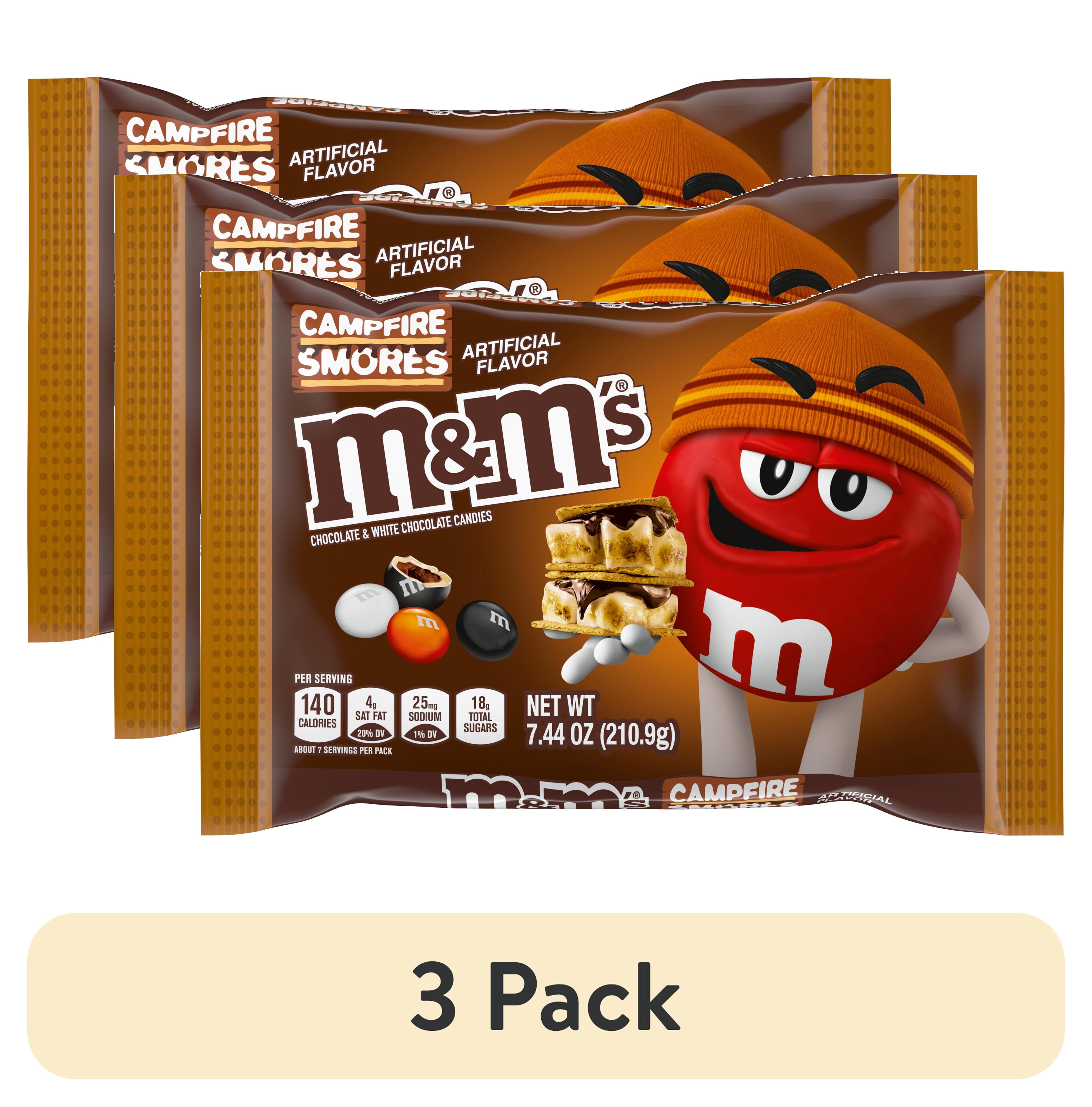 (3 pack) M&M's Campfire Smores White and Smooth Milk Chocolate ...