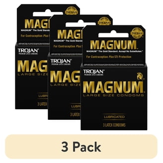 masturbator cup Amazon.com: TROJAN Lubricated Magnum Condoms XL Large Size main image 1