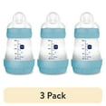 thumbnail interactive-video image 1 of (3 pack) MAM Easy Start Anti-Colic Matte Bottle 5 oz, 2 pack Sage, 1 of 13