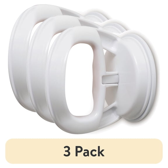 (3 pack) Safe-er-Grip Suction Cup Traveler Bathtub & Shower Assist Grip Bar Portable Safety Handle