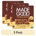 thumbnail interactive-video image 1 of (3 pack) MadeGood Chocolate Chip Morning Bars, 5 Healthy Breakfast Bars, 1.06 Oz Each, 1 of 12