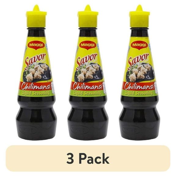 (3 pack) Maggi Savor Chilimansi Liquid Seasoning 130ml