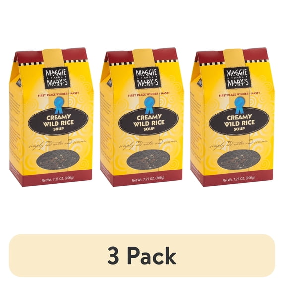 (3 pack) Maggie and Mary's Creamy Wild Rice Soup
