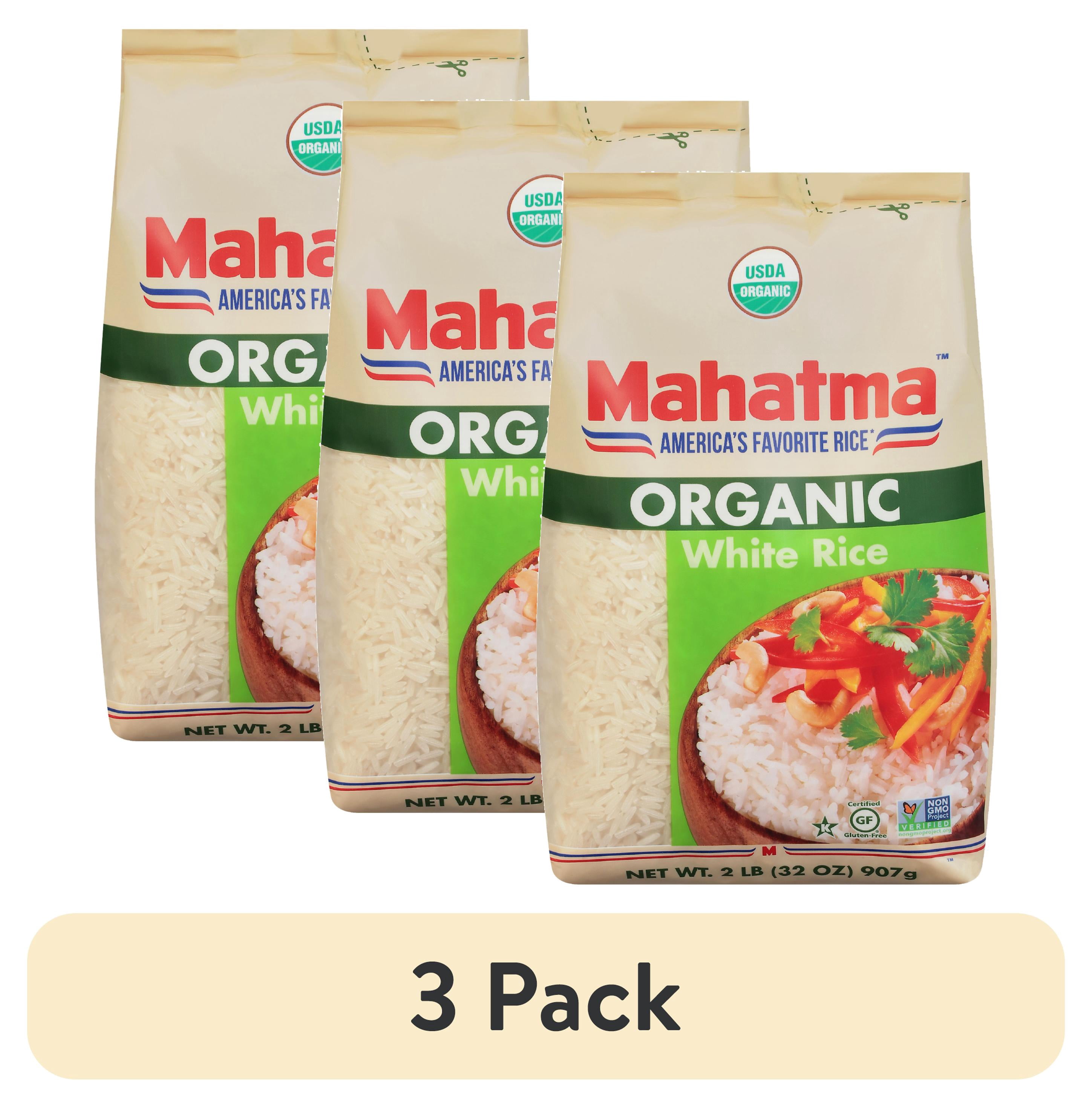 (3 pack) Mahatma Long Grain White Rice, Gluten Free, 2 lb Bag - Walmart.com