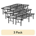 thumbnail image 1 of (3 pack) Mainstays 14" High Quad Fold Steel Platform Bed Frame, Twin, 1 of 14