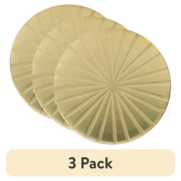(3 pack) Mainstays 2.25" Single Gold Finish Metal Round Wall Hook