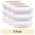 thumbnail interactive-video image 1 of (3 pack) Mainstays 5" White Ceramic Bubble Planter, 1 of 9
