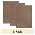 thumbnail image 1 of (3 pack) Mainstays 54" x 78" Titan Pecan Durable Indoor Utility Area Rug, 1 of 8
