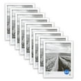 thumbnail image 1 of (3 pack) Mainstays 8x10 Linear Gallery Wall Picture Frame, White, Set of 3, 1 of 9