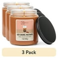 thumbnail image 1 of (3 pack) Mainstays Single-Wick Twist Glass Jar Scented Candle, Iced Caramel Macchiato, 7oz., 1 of 9