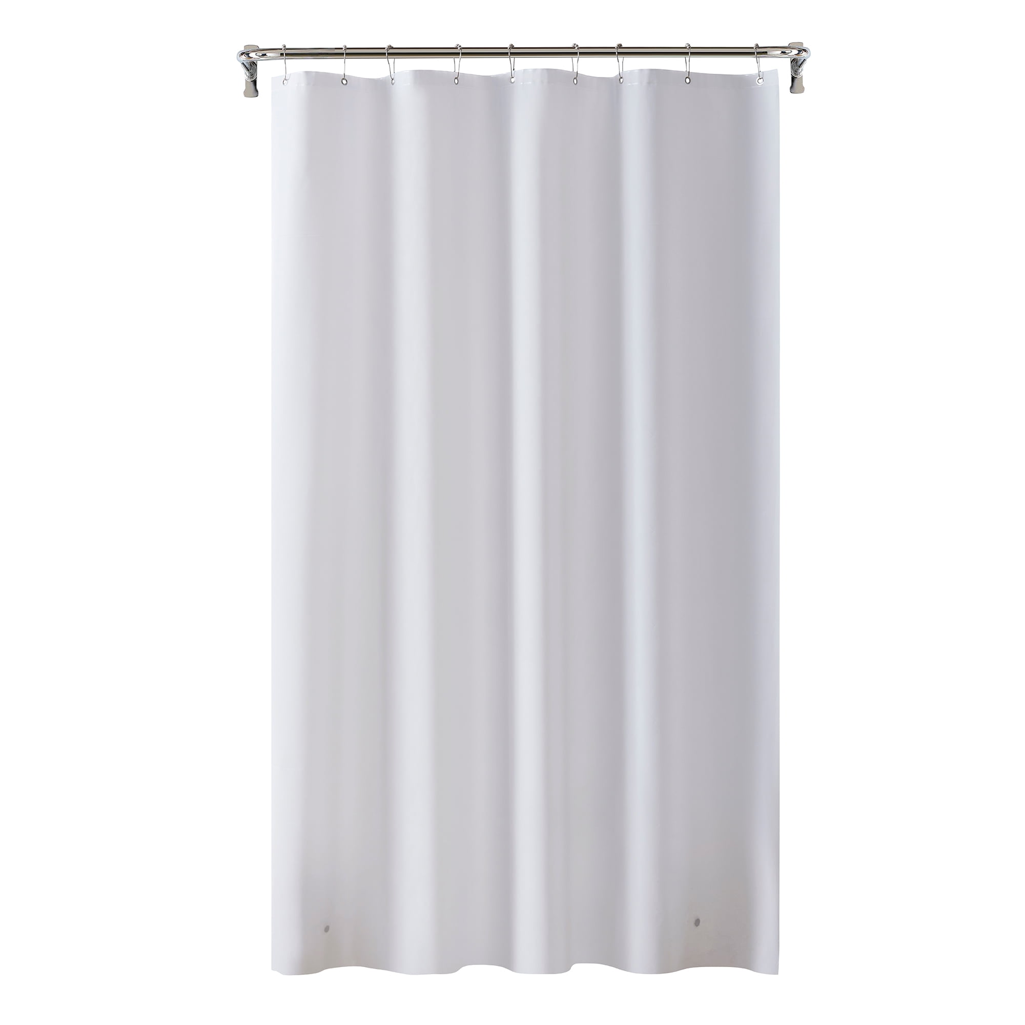 (3 pack) Mainstays Medium Weight PEVA Stall Sized Shower Curtain Liner, 54" x 78" – Frosty