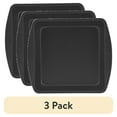 thumbnail image 1 of (3 pack) Mainstays Nonstick 7.6" x 7.6" x 1.8" Square Cake Pan, Brownie Pan, Dark Gray, 1 of 7
