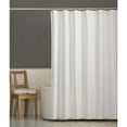 thumbnail image 1 of (3 pack) Mainstays White Water Repellent Fabric Shower Curtain Liner, 70” x 72”, 1 of 8