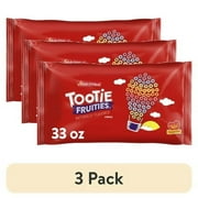 (3 pack) Malt-O-Meal Tootie Fruities Cereal, Fruity Breakfast Cereal, Crunchy 33 oz Resealable Bag