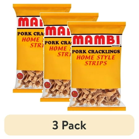 (3 pack) MAMBI PORK STRIPS 12/7.50 OZ