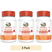 3 pack MaryRuths Multivitamin Gummies + Hair Growth Gummies, Hair Health and Skin Support, Adults Ages 18+, Peach Mango, Gluten-Free, Vegan, 60 Count