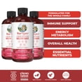 thumbnail image 1 of (3 pack) MaryRuth Liquid Morning Multivitamin, Raspberry, 15.22 fl oz, Vegan, Adults and Kids General Health and Wellness, 1 of 11