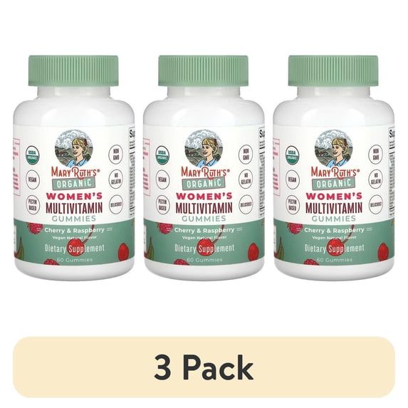 (3 pack) MaryRuth's Multivitamin for Women 60 Count