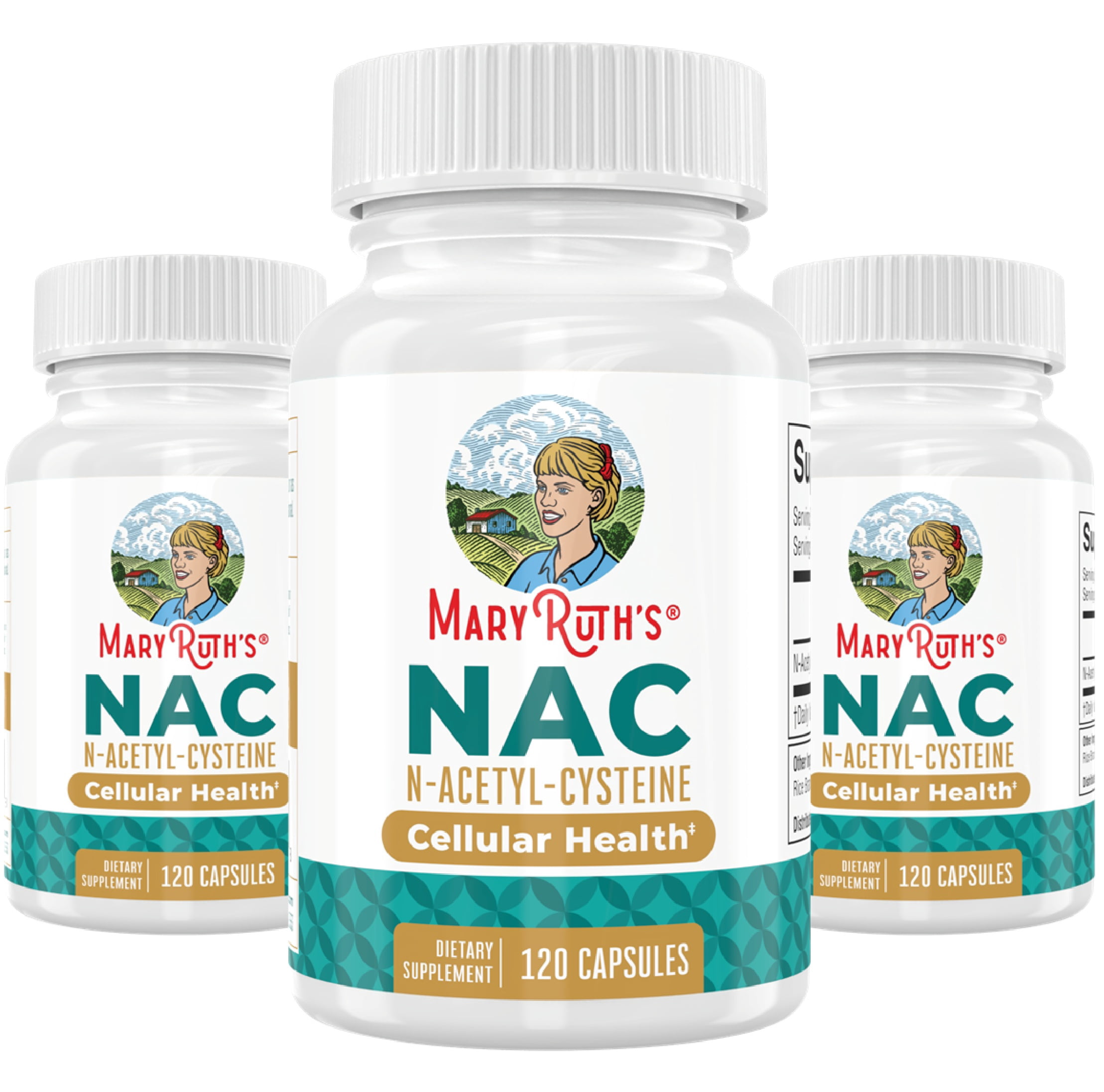 mary ruth glutathione (3 pack) MaryRuth's NAC Capsules Supplement, Adult Ages 18+, NAC 1000mg Per Serving, Vegan, Gluten Free, Unisex, 120 Count Pack Size:10 days pack Collagen health supplement G6PD and the glutathione