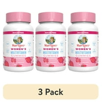 (3 pack) MaryRuth Organics Women's Multivitamin Gummies Vegan Strawberry Vitamin D3 Iodine 60 Count