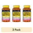 thumbnail image 1 of (3 pack) Mason Natural Iron Supplement Ferrous Gluconate 27 mg, 100 Tabs, 1 of 6