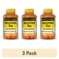 thumbnail image 1 of (3 pack) Mason Natural Melatonin 3 mg with B6 and Calcium - Natural Sleep Aid, Supports Healthy Sleep & Rest, 60 Tablets, 1 of 7