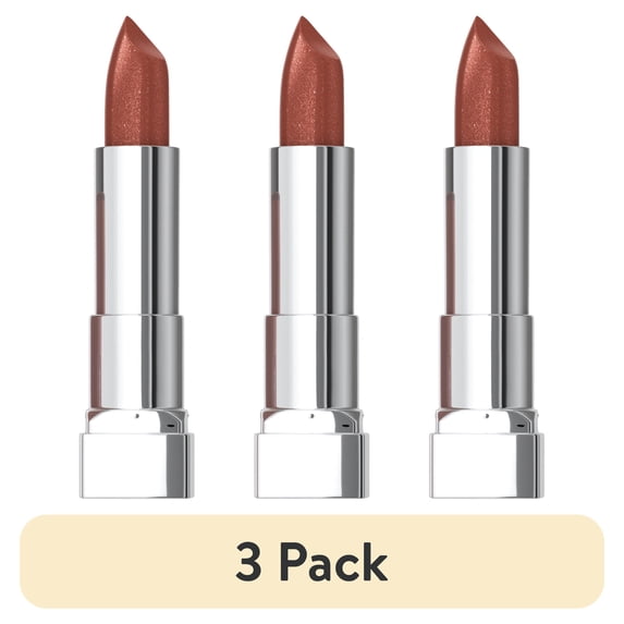 (3 pack) Maybelline Color Sensational Cream Finish Lipstick, Copper Charge