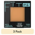 thumbnail interactive-video image 1 of (3 pack) Maybelline Fit Me Matte Poreless Pressed Face Powder Makeup, Golden Caramel, 0.29 oz, 1 of 10