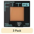 thumbnail image 1 of (3 pack) Maybelline Fit Me Matte Poreless Pressed Face Powder Makeup, Mocha, 0.29 oz, 1 of 8