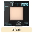 thumbnail interactive-video image 1 of (3 pack) Maybelline Fit Me Matte Poreless Pressed Face Powder Makeup, Translucent, 0.29 oz, 1 of 9