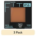 thumbnail image 1 of (3 pack) Maybelline Fit Me Matte Poreless Pressed Face Powder Makeup, Truffle, 0.29 oz., 1 of 9