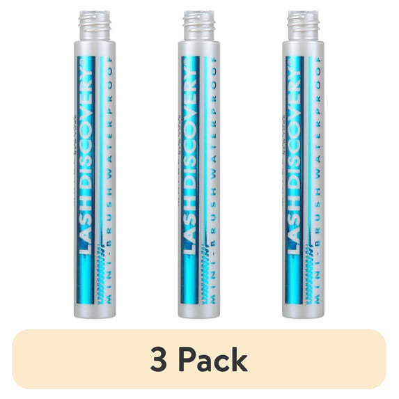 (3 pack) Maybelline Lash Discovery Waterproof Mascara, Very Black, 0.16 fl oz