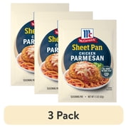 (3 pack) McCormick Chicken Parmesan One Sheet Pan Seasoning Mix, 1.5 oz Packet