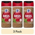 thumbnail image 1 of (3 pack) McCormick Kosher Basil Leaves, 0.62 oz Bottle, 1 of 22