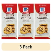 (3 pack) McCormick Kosher Premium Vanilla Flavor, 2.0 fl oz Box