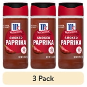 (3 pack) McCormick Kosher Smoked Paprika, 1.75 oz Bottle