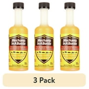 3 pack Mechanic in a Bottle Fuel System Fix All Fuel Additive, 8 oz bottle