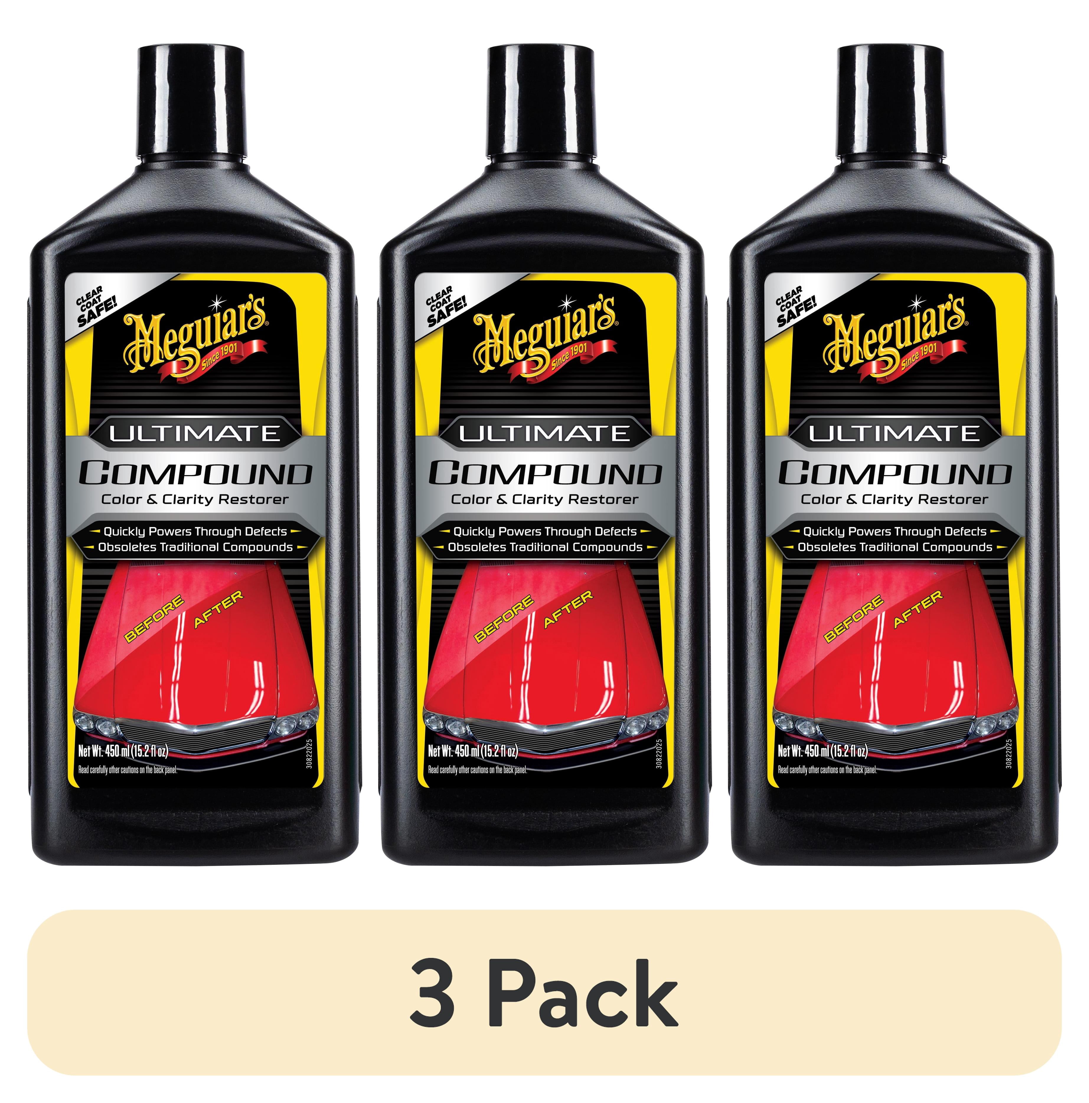 3 pack) Meguiar's Ultimate Compound, G17216, 15.2 oz - Walmart.com