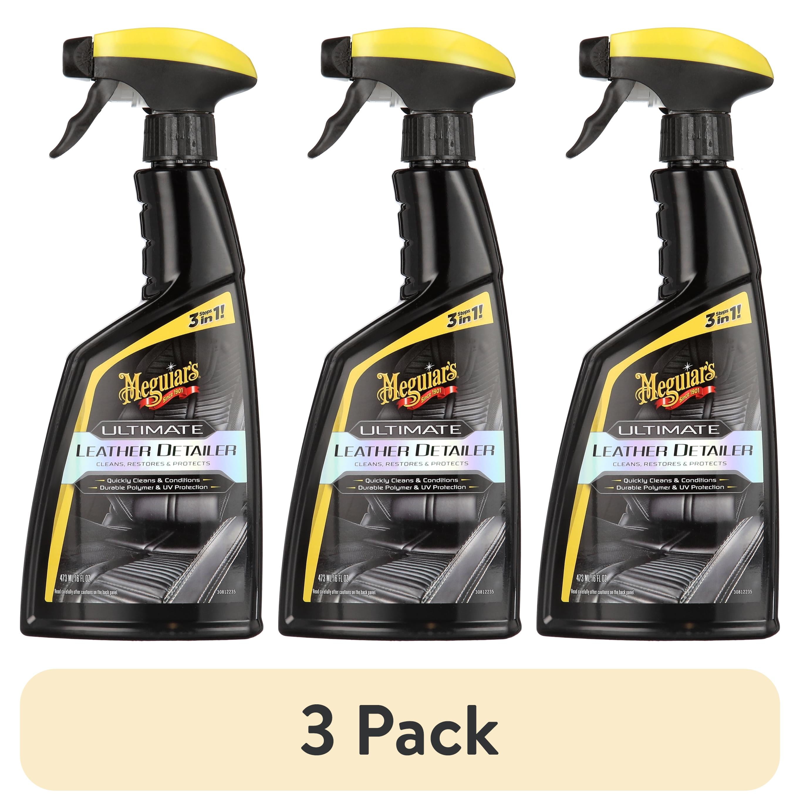 (3 pack) Meguiar’s Ultimate Leather Detailer