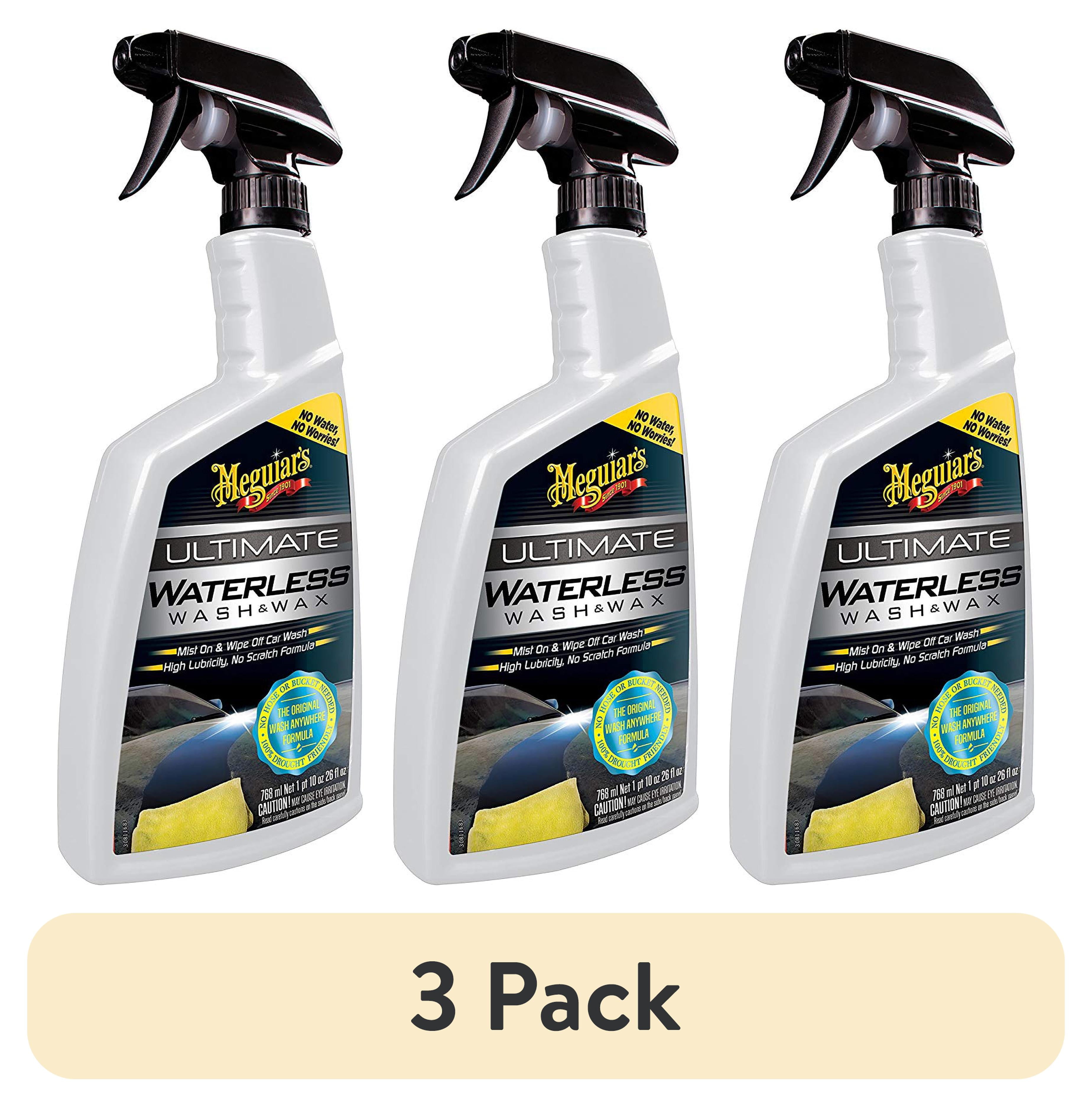 爆買いしたい & Wash Waterless Ultimate Meguiar's Wax oz 26 G3626, Spray, エクステリアケア