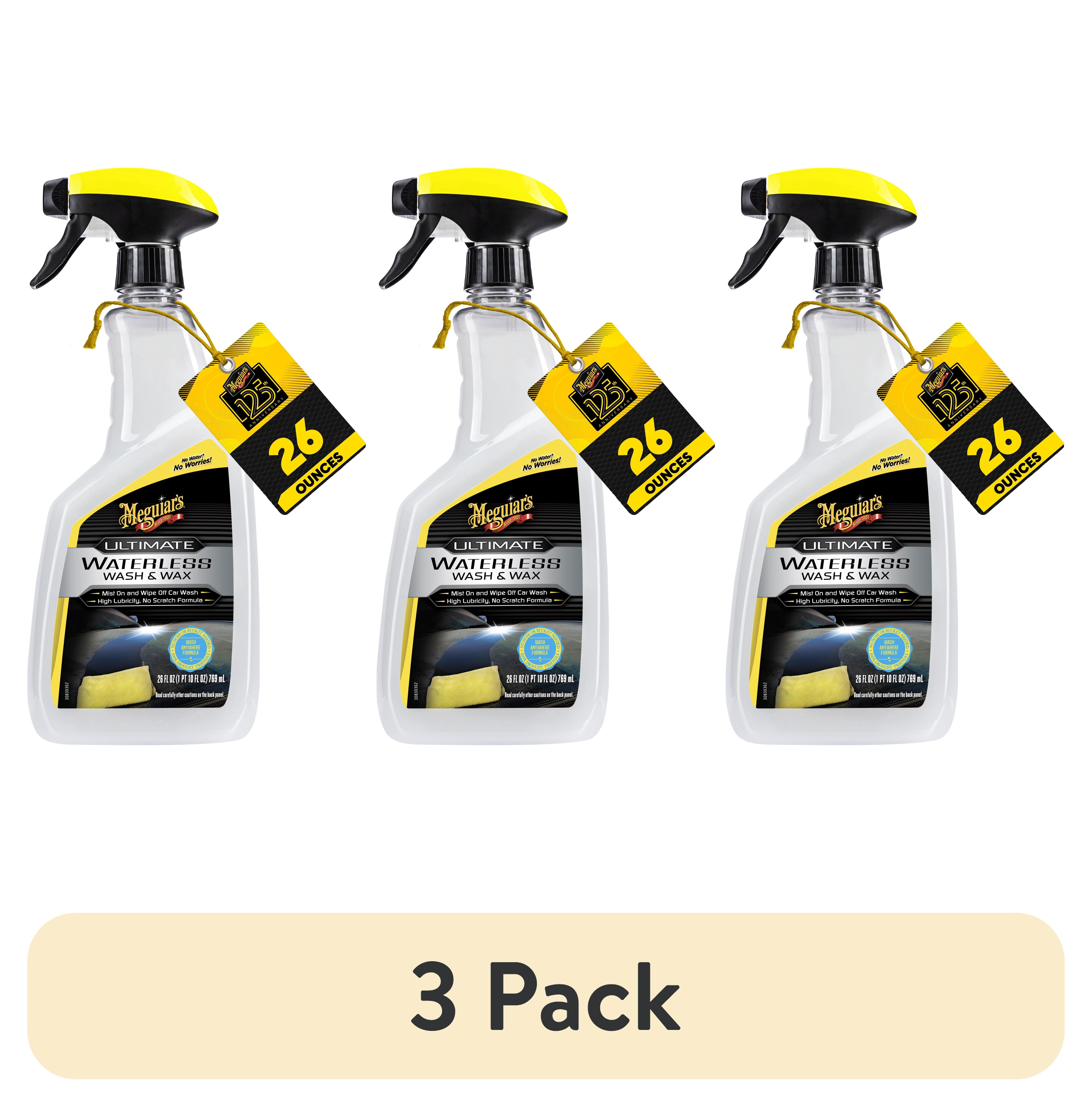 Meguiar's Ultimate Waterless Wash & Wax Spray, G3626, 26 oz