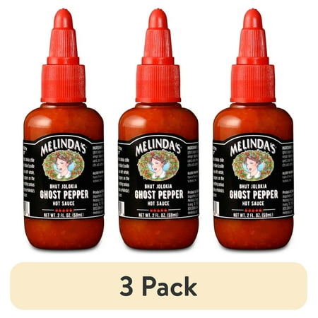 (3 pack) Melinda's Ghost Pepper Sauce