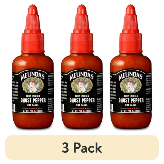 (3 pack) Melinda's Ghost Pepper Sauce