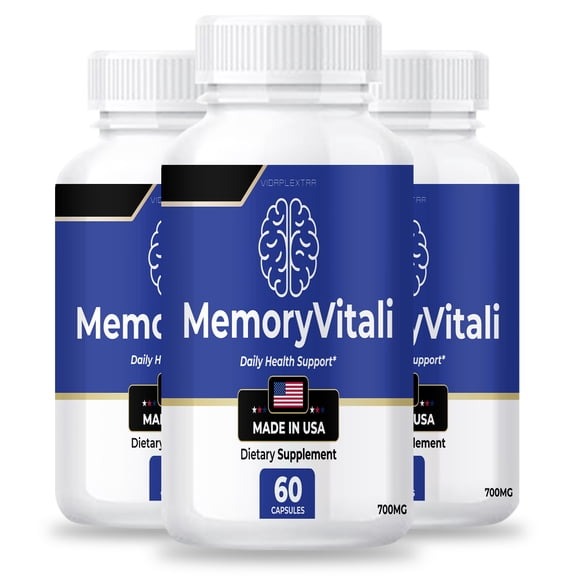 (3 pack) Memory Vitali - Memory Vitali Cognitive Capsules