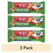 (3 pack) Menu Fruity Chew Bar for Small Pets, Tropical Fruit Flavor, Natural Snack