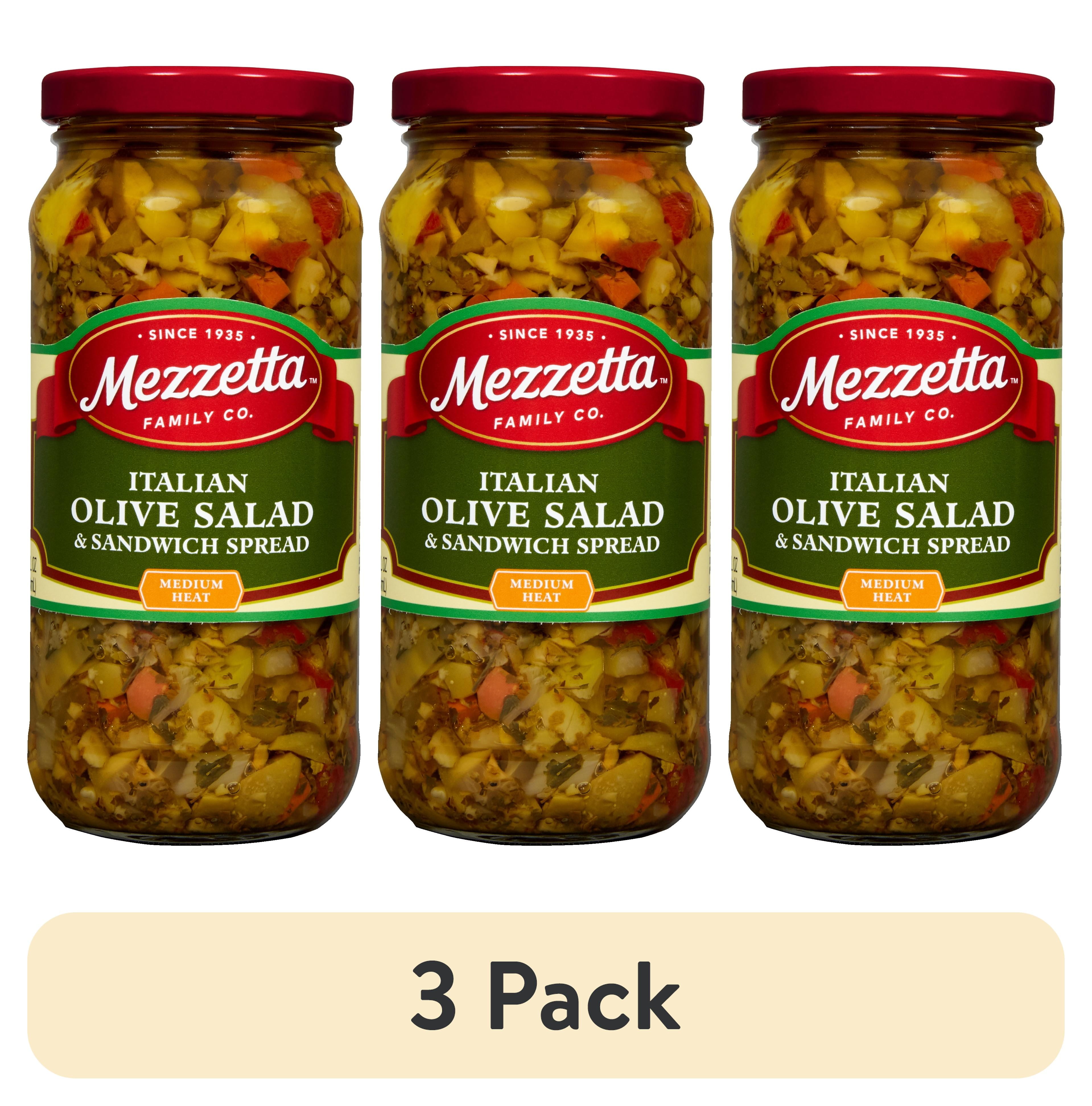 (3 pack) Mezzetta Italian Olive Salad & Sandwich Spread